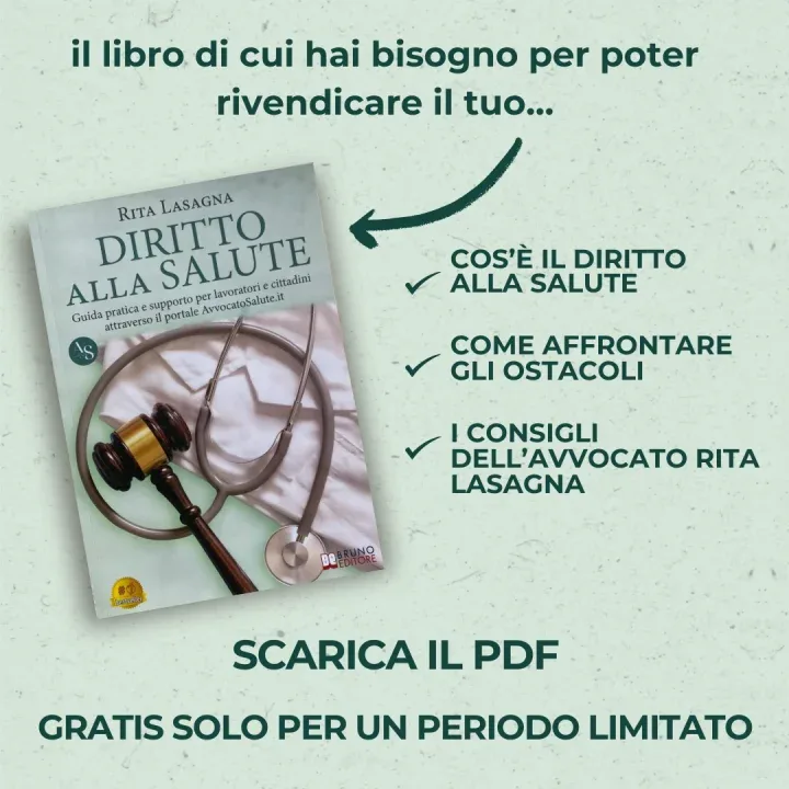 ebook gratuito Diritto alla Salute Rita Lasagna AvvocatoSalute download