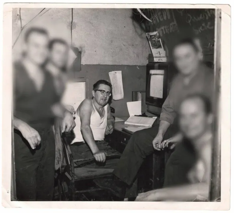 foto del padre operaio dell'avvocato Rita Lasagna morto a 56 anni per tumore ai polmoni per esposizione amianto 