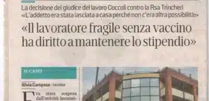 il secolo XIX lavoratore diritto stipendio avvocato lasagna