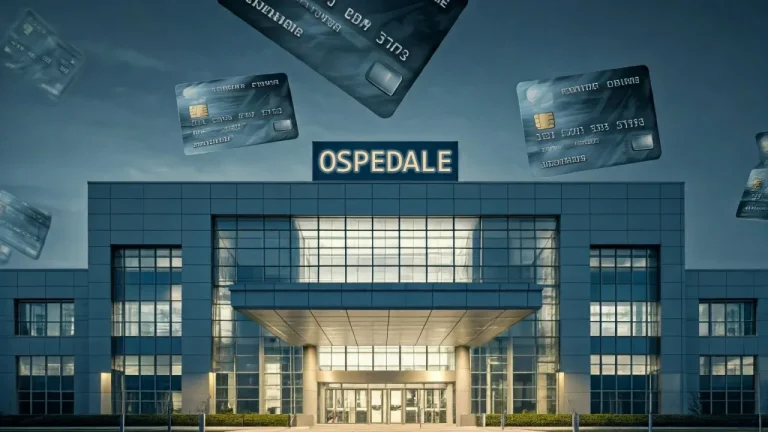 ospedale asl CUP rifiuta i contanti possibile pagare carta di credito o bancomat rimborsi iban