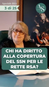 Chi ha diritto alla copertura del SSN per le rette RSA?