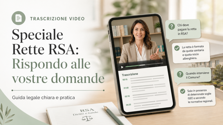 video guida completa rette RSA 2025 tutorial 25 reel playlist facebook instagram tiktok youtube