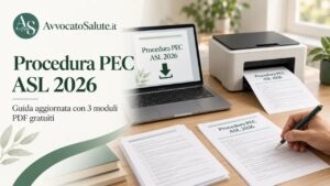 Procedura PEC ASL aggiornata al Piano nazionale liste d’attesa 2026-2028: scarica tre moduli PDF gratuiti da compilare e inviare all’ASL. Guida e spiegazione dei tre passi.