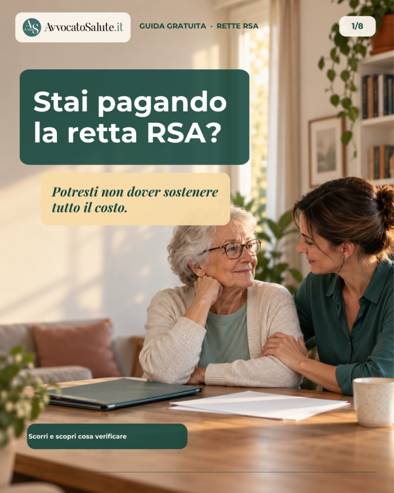 Una anziana signora e sua figlia felici perchè non pagano più la retta RSA grazie alla nostra guida gratuita